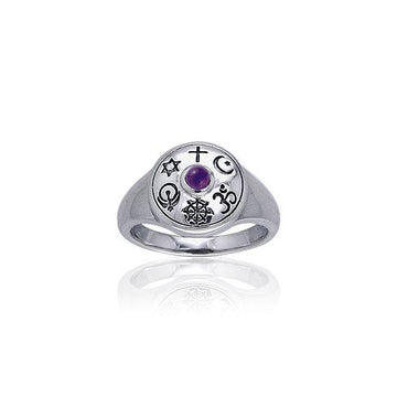 Shield Of Faith Ring TRI053 - Jewelry